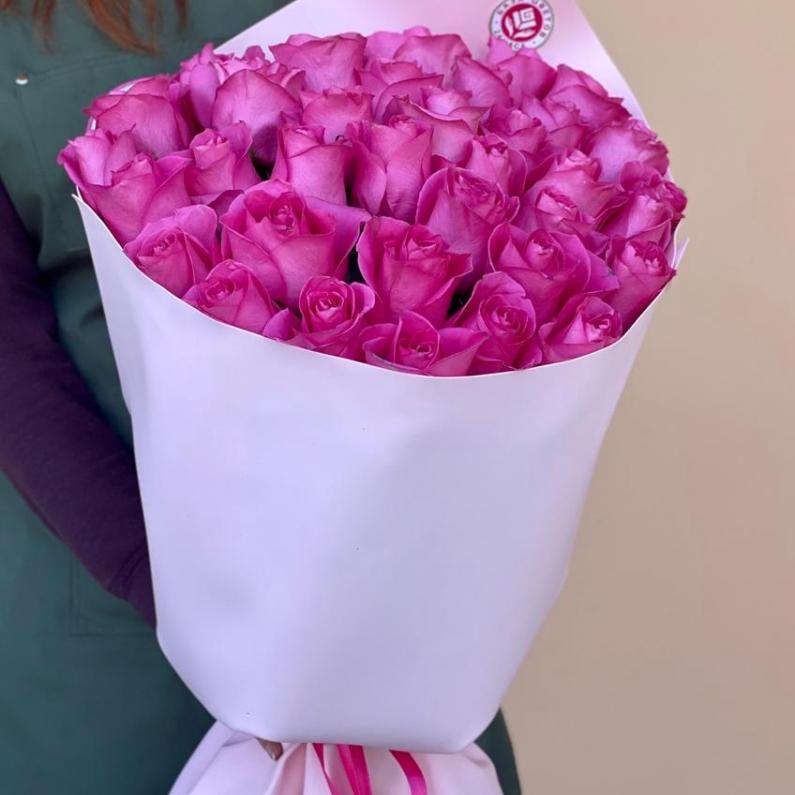Букеты из розовых роз 70 см (Эквадор) код товара: 176176