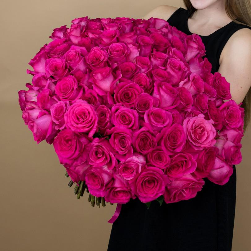 Букеты из розовых роз 40 см (Эквадор) код товара: 83468